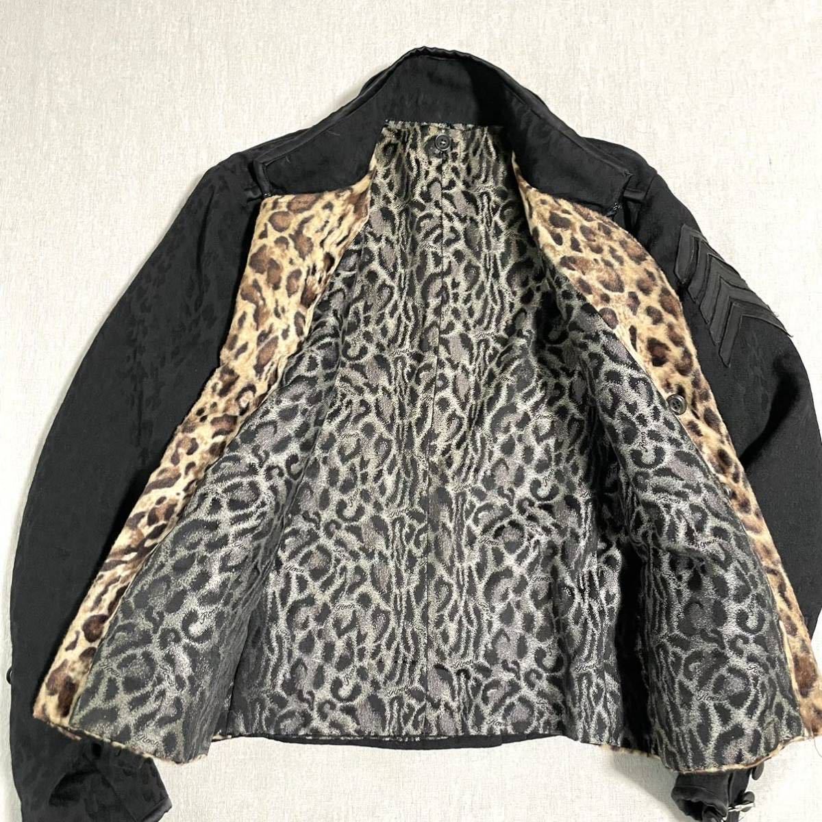 ROEN ロエン 2way jacket レオパード テーラードジャケット 