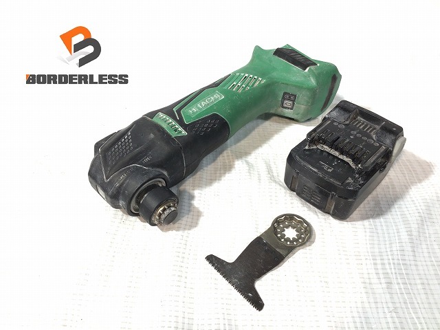 新作入荷，豊富な 品 HITACHI 日立工機 14.4V コードレスマルチツール CV14DBL バッテリ1個 14.4V 切断 はがし 電動工具 60029(多目的用)｜売買されたオークション情報、yahooの商品情報をアーカイブ公開 - オークファン 多目的用