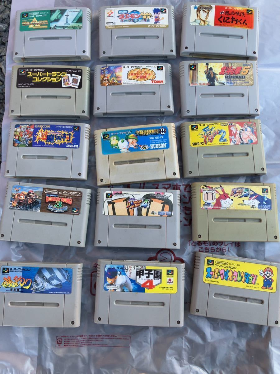 スーパーファミコン ソフト まとめ売り