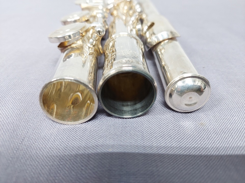 Pearl フルート PF-521 Eメカ付き ケース付 吹奏楽 パール