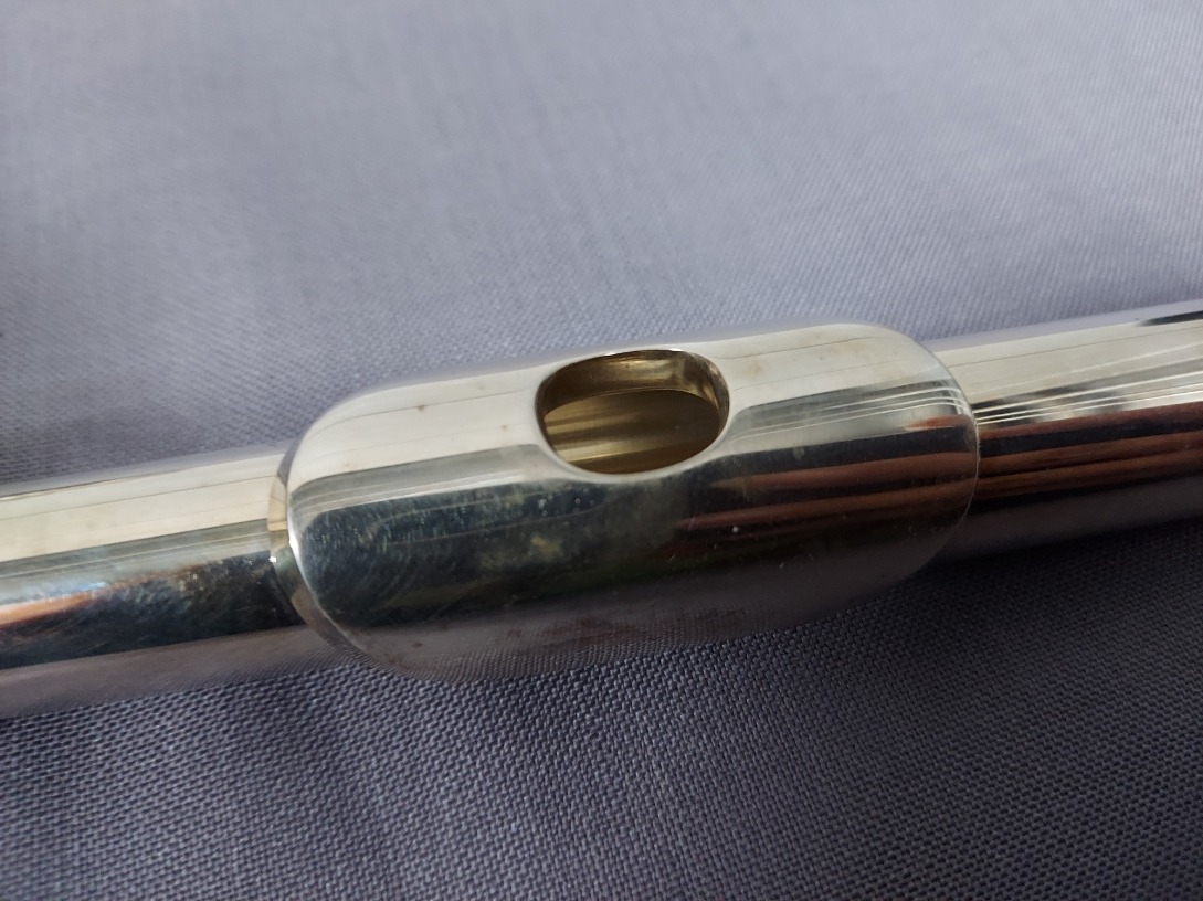 Pearl フルート PF-521 Eメカ付き ケース付 吹奏楽 パール