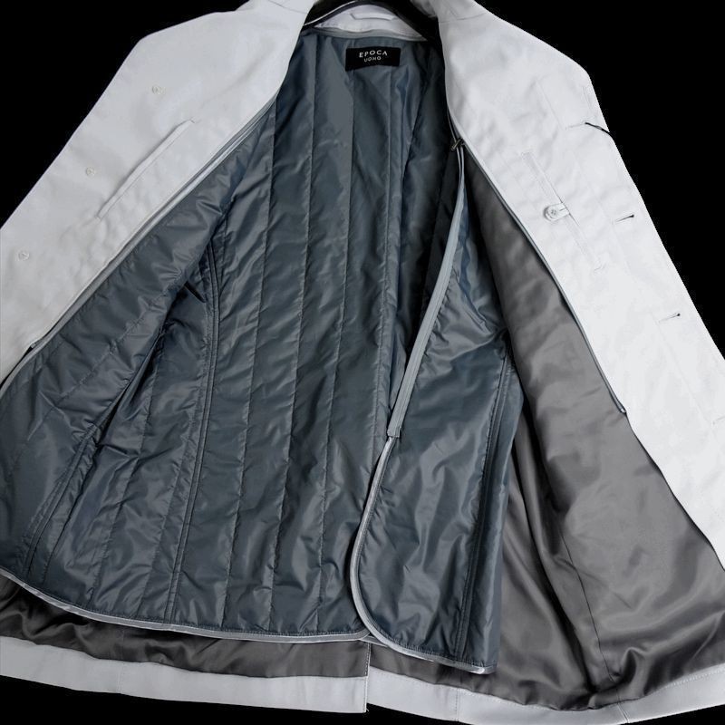 EPOCA UOMO エポカ ウォモ 定価6.4万 国内厳選素材 中綿ベストライナー付 ステンカラーコート ビジネスコート 150 04 50 ▲090▼bus9036d EPOCA &frasl; UOMO 3&frasl;3ページ)｜L｜ジャケット｜エポカ 売れてる理由☆エポカ・ウォモに一目ぼれ 繊研新聞