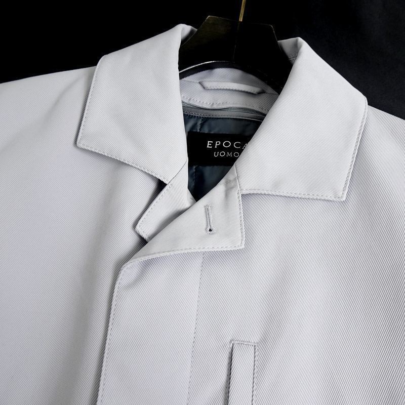 EPOCA UOMO エポカ ウォモ 定価6.4万 国内厳選素材 中綿ベストライナー付 ステンカラーコート ビジネスコート 150 04 50 ▲090▼bus9036d EPOCA &frasl; UOMO 3&frasl;3ページ)｜L｜ジャケット｜エポカ 売れてる理由☆エポカ・ウォモに一目ぼれ 繊研新聞