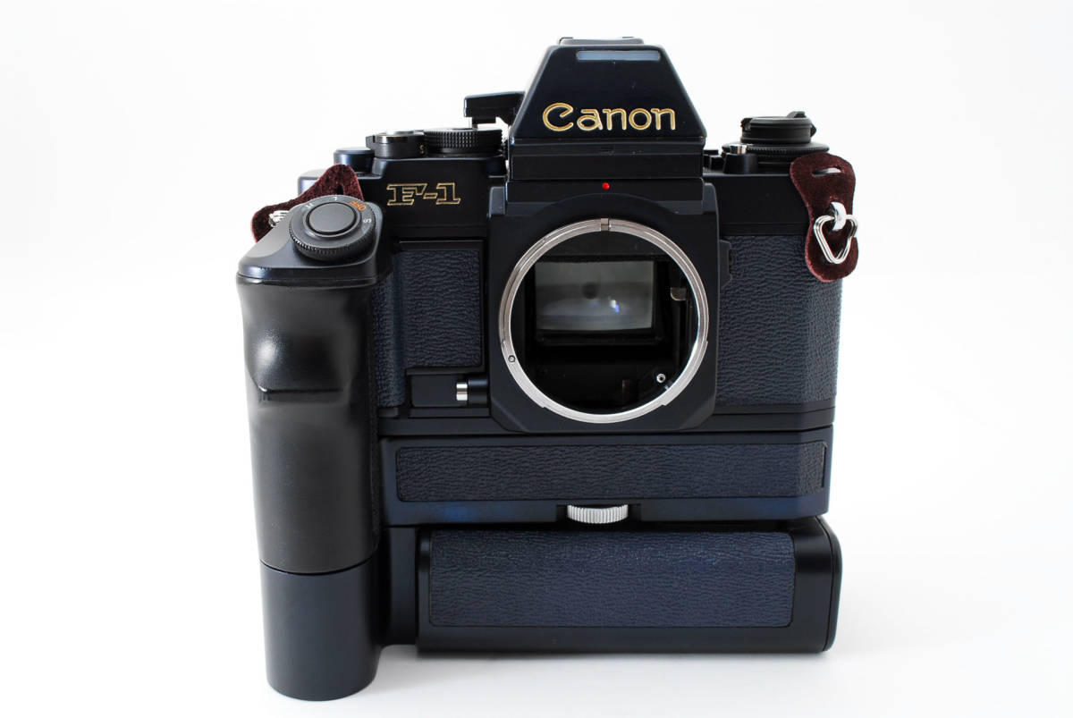 キャノン　Canon NEW F-1 + Double lens + Moter Drive #1808Y2OT22-8 F-1 Canon New f-1 フィルムカメラの高額買取《カメラの 松本・並柳店