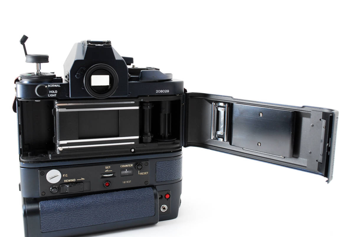 キャノン　Canon NEW F-1 + Double lens + Moter Drive #1808Y2OT22-8 F-1 Canon New f-1 フィルムカメラの高額買取《カメラの 松本・並柳店