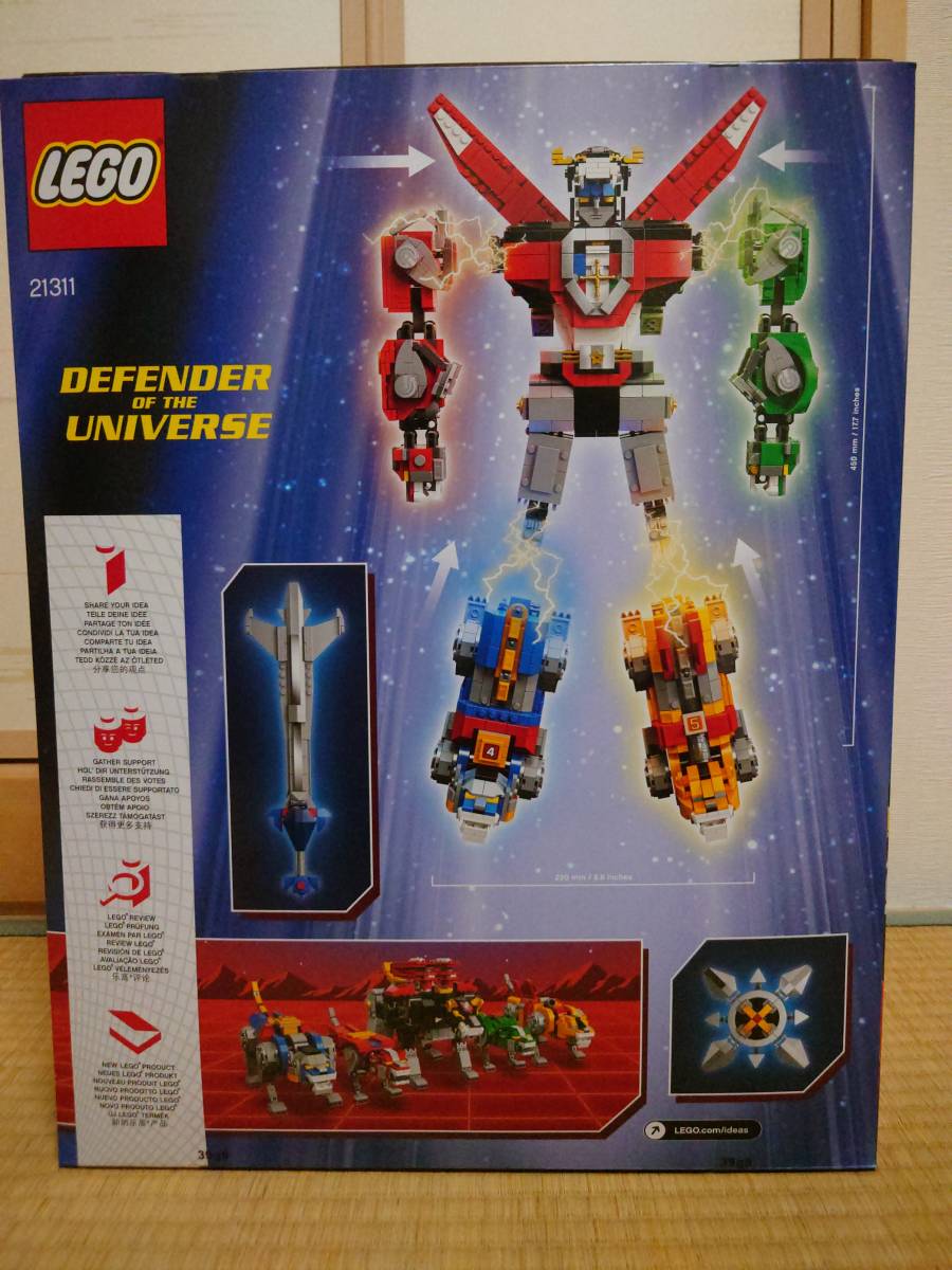 新品未開封品】LEGO/レゴ 21311 IDEAS ヴォルトロン/ボルトロン 