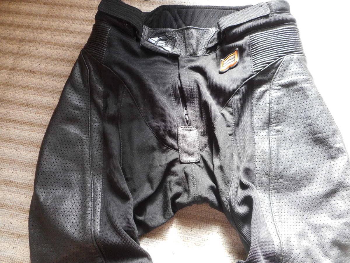 ヒョウドウHYODパンチングレザーパンツMw2中古品綺麗＠