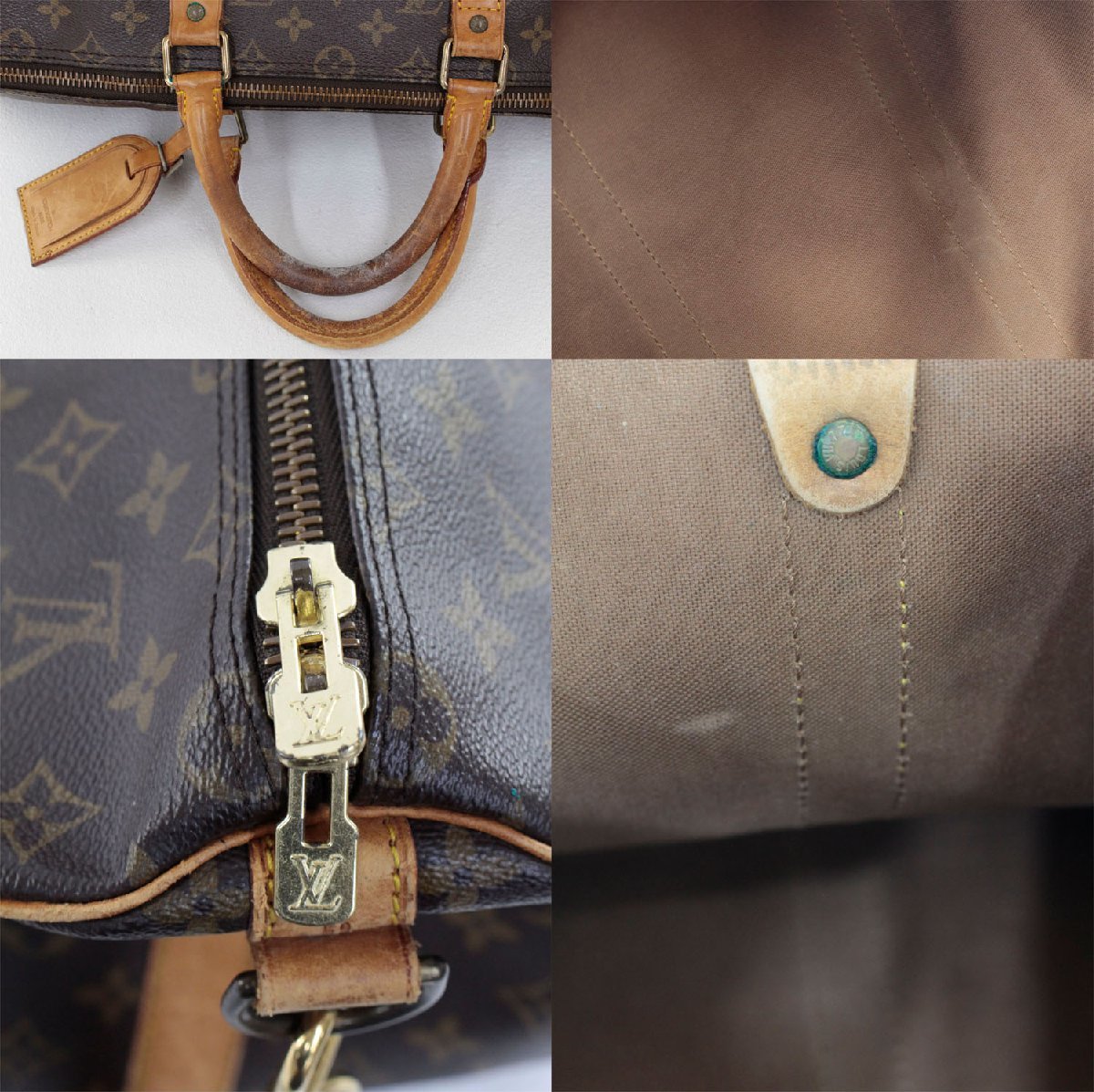 中古・ジャンク品】LOUIS VUITTON ルイヴィトン キーポル 50 バンド 