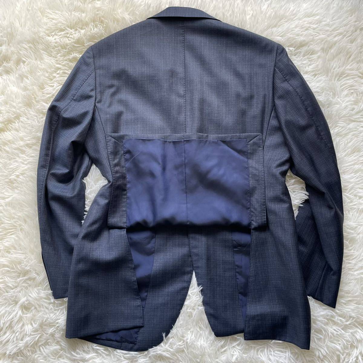 黒タグ エルメネジルドゼニア Ermenegild Zegna スーツ セットアップ