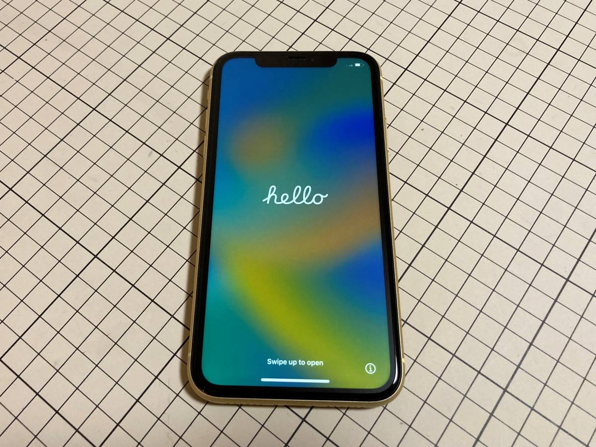 iPhone XR 128GB イエロー SIMフリー iPhone XR イエロー 整備済み品 | イエローSIMフリー