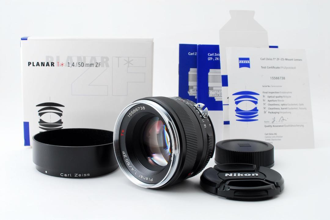 美品】Carl Zeiss Planar 50mm F1.4 ZF Planar Zeiss 50mm and F. image