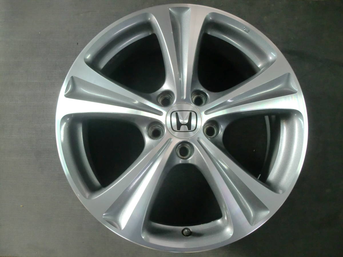 ホンダ純正 18インチ ホイール 18×7J +55 5H PCD114.3 ハブ63 比較