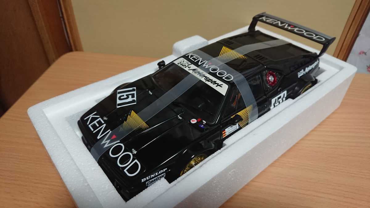 送料無料 新品未開封 1/18 MINICHAMPS ミニチャンプス BMW M1 KENWOOD 