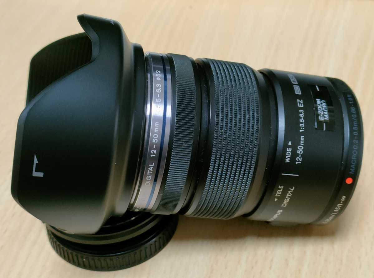 OLYMPUS オリンパス M.ZUIKO DIGITAL ED 12-50mm F3.5-6.3 EZ フード