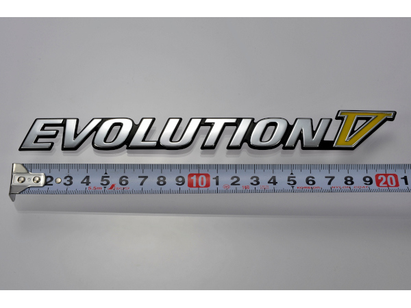 三菱 純正 ランサーエボリューション5 ランエボV CP9A EvolutionVロゴ