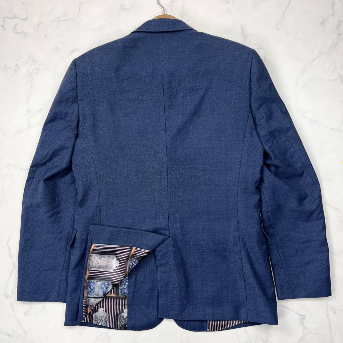 E38 TED BAKER LONDON 〈MODERN FIT〉3ピース スーツ セットアップ 