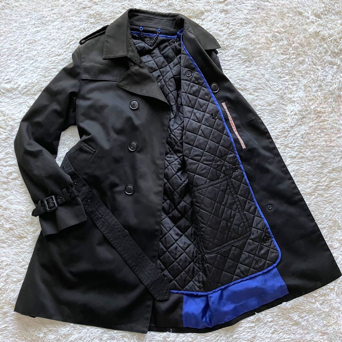 Paul Smith Londonトレンチコート ライナー付き ポールスミスロンドン トレンチコート キルティング ライナー付き