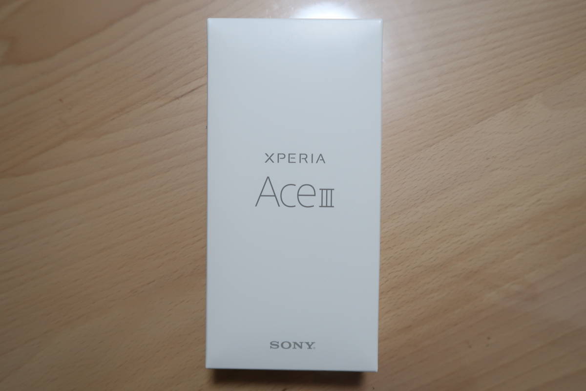 新品・未開封】ワイモバイル／Xperia Ace III A203SO Y! Mobile版 