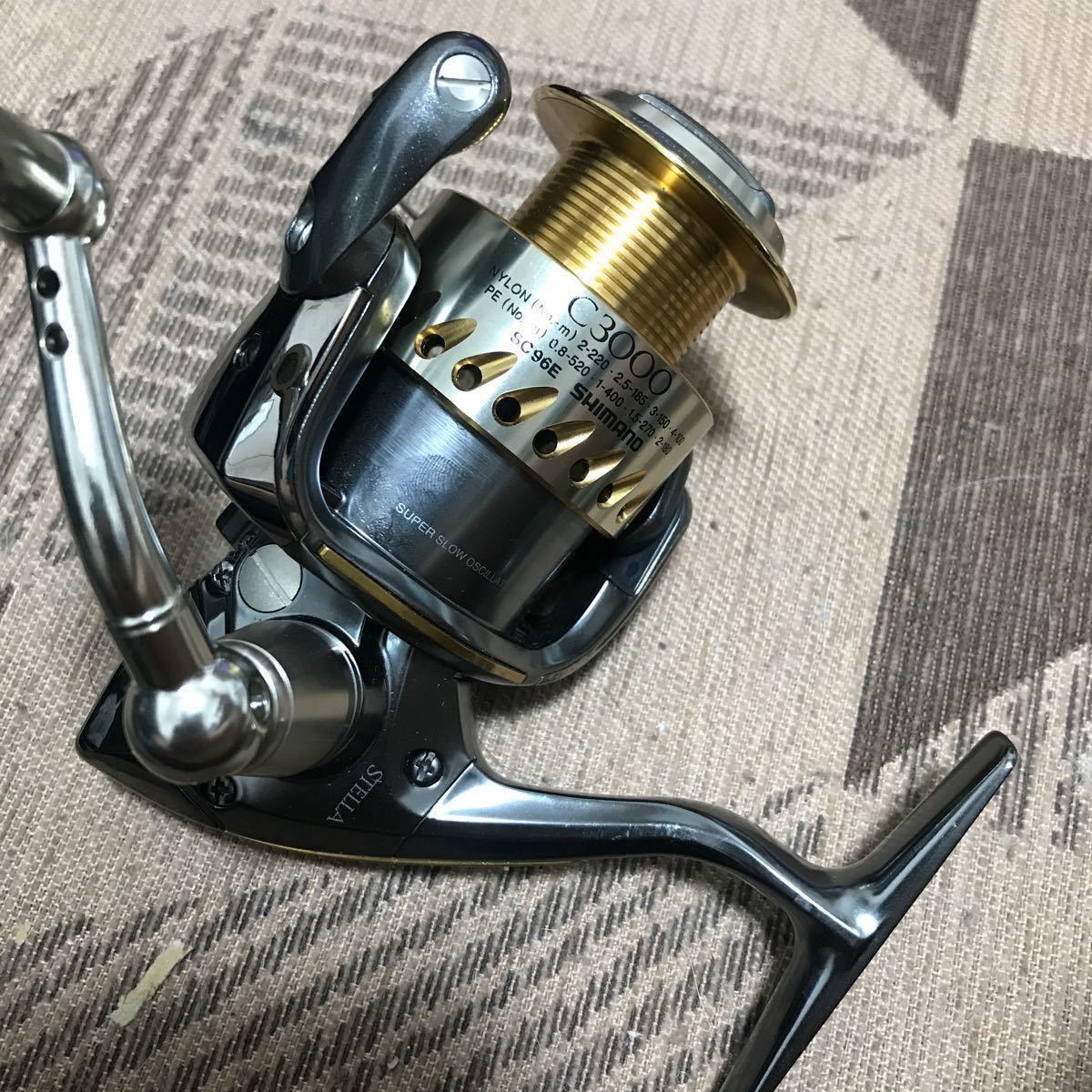 シマノ 04 STELLA C3000 シマノ 04 ステラ C3000 左巻 日本製 JAPAN SHIMANO STELLA シマノ