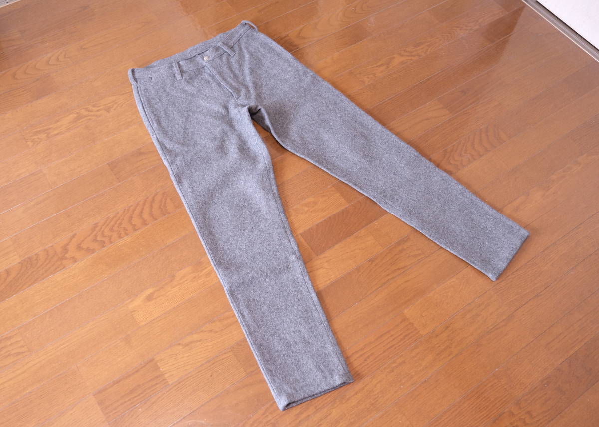【極美品】The North Face ザ・ノースフェイス_メンズ ウール パンツ(Lサイズ)
