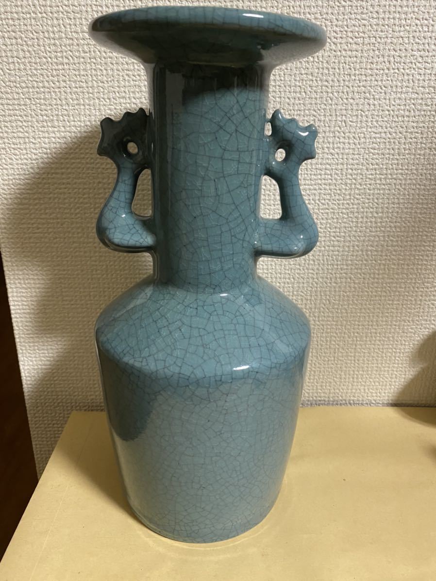作品解説《青磁鳳凰耳瓶》龍泉窯、南宋-元・13世紀、東京国立 | 龍泉窯