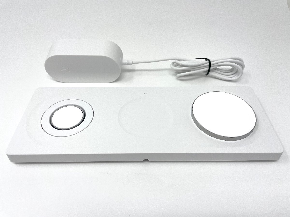 【本物保証，正規品】 /2022年製 Belkin ベルキン WIZ016dqWH BOOST&uarr;CHARGE PRO MagSafe 3-in-1ワイヤレス充電パッド ホワイト(その他)｜売買されたオークション情報、yahooの商品情報をアーカイブ公開 - オークファン その他