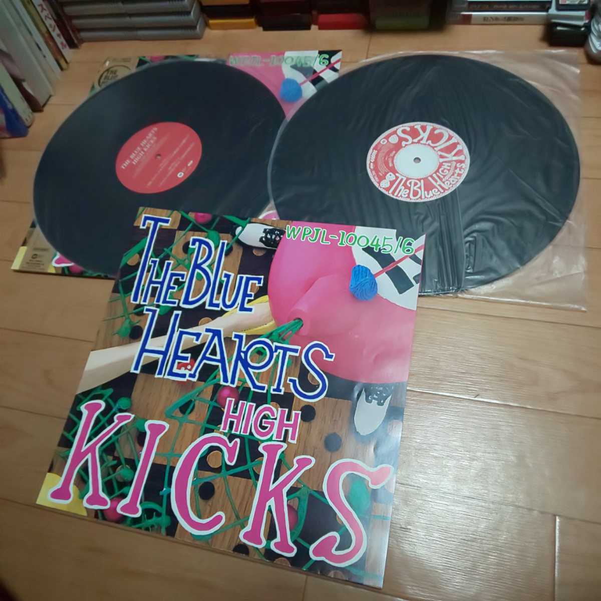 アナログLPレコード「ハイ・キックス ザ・ブルーハーツ」 ハイ
