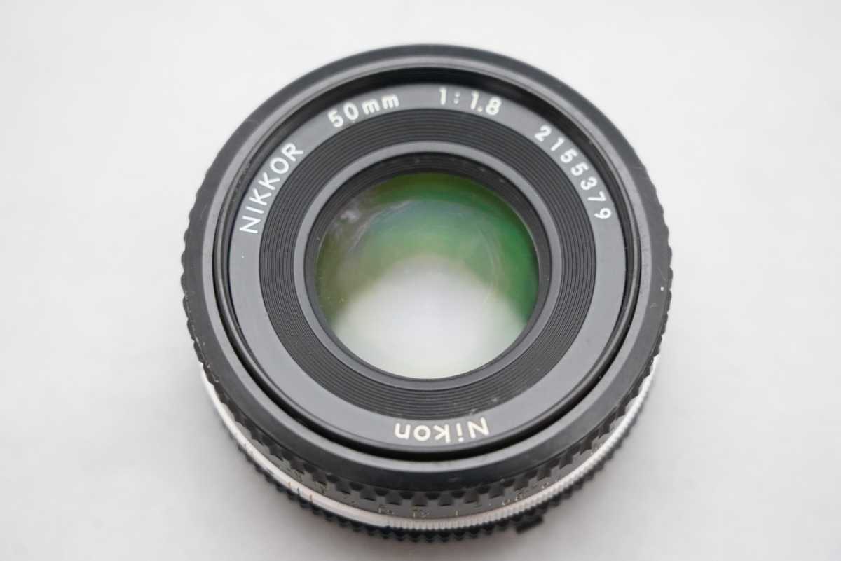 NIKKOR 1:1.8 50mm パンケーキ Ai-s 単焦点 標準 動作確認 ☆大人気パンケーキレンズ☆ ニコン Ai-S ニッコール 50㎜ F=1:1.8