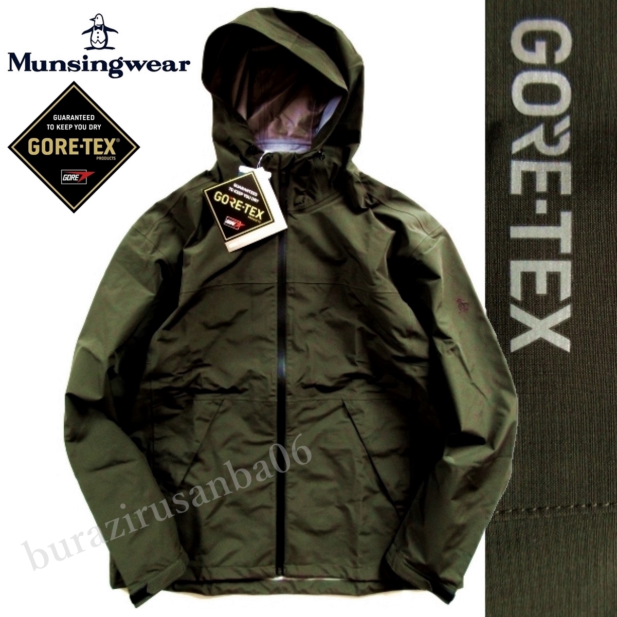  定価51 700円 マンシングウェア GORE-TEX ゴアテックス ジャケット 高品質 防水透湿素材 ややゆとりのあるシルエット メンズ M(マンシング)｜売買されたオークション情報、yahooの商品情報をアー ジャンパー、ジャケット