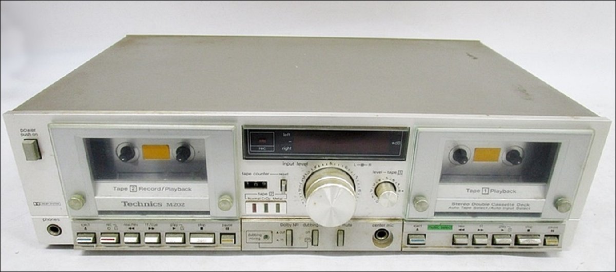 Technics テクニクス ステレオカセットデッキ　RS-M20 Technics テクニクス RS-M20 カセットデッキ テクニクス(TECHNICS