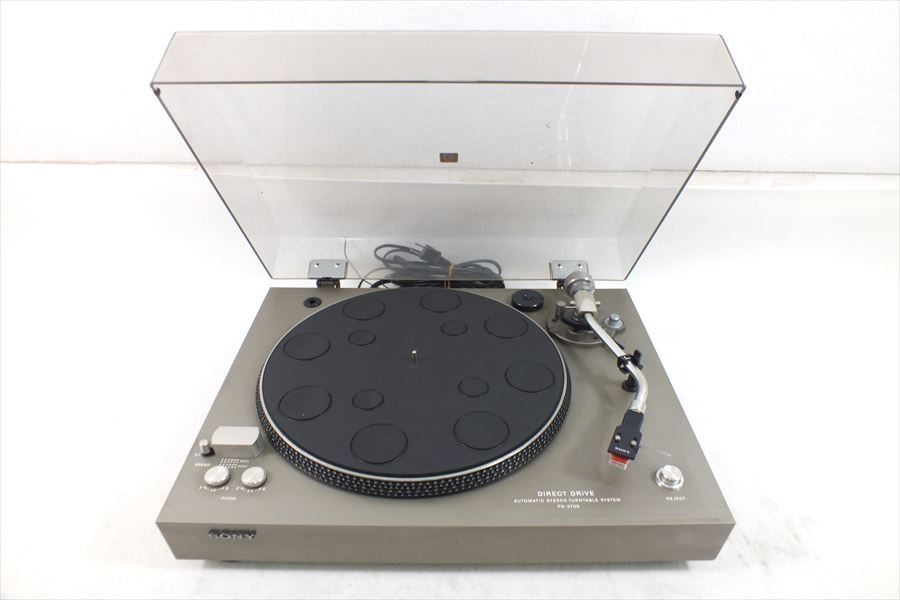 Sony PS-3700 Stereo Turntable ターンテーブル レコードプレーヤー 