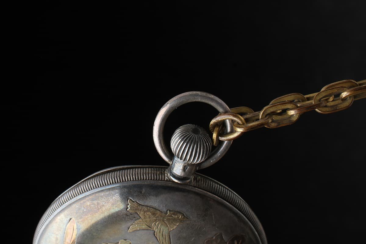 EF798 FAVRE BRANDT ZENITH ファブルブラント ゼニス 銀無垢 懐中