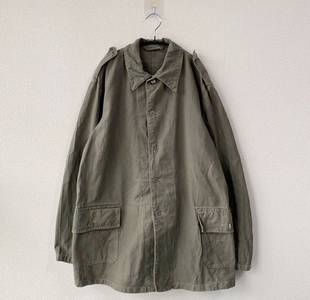最新作，HOT ビンテージ スウェーデン軍 M39 ユーティリティー ワーク ジャケット ミリタリー(戦闘服)｜売買されたオークション情報、yahooの商品情報をアーカイブ公開 - オークファン 戦闘服