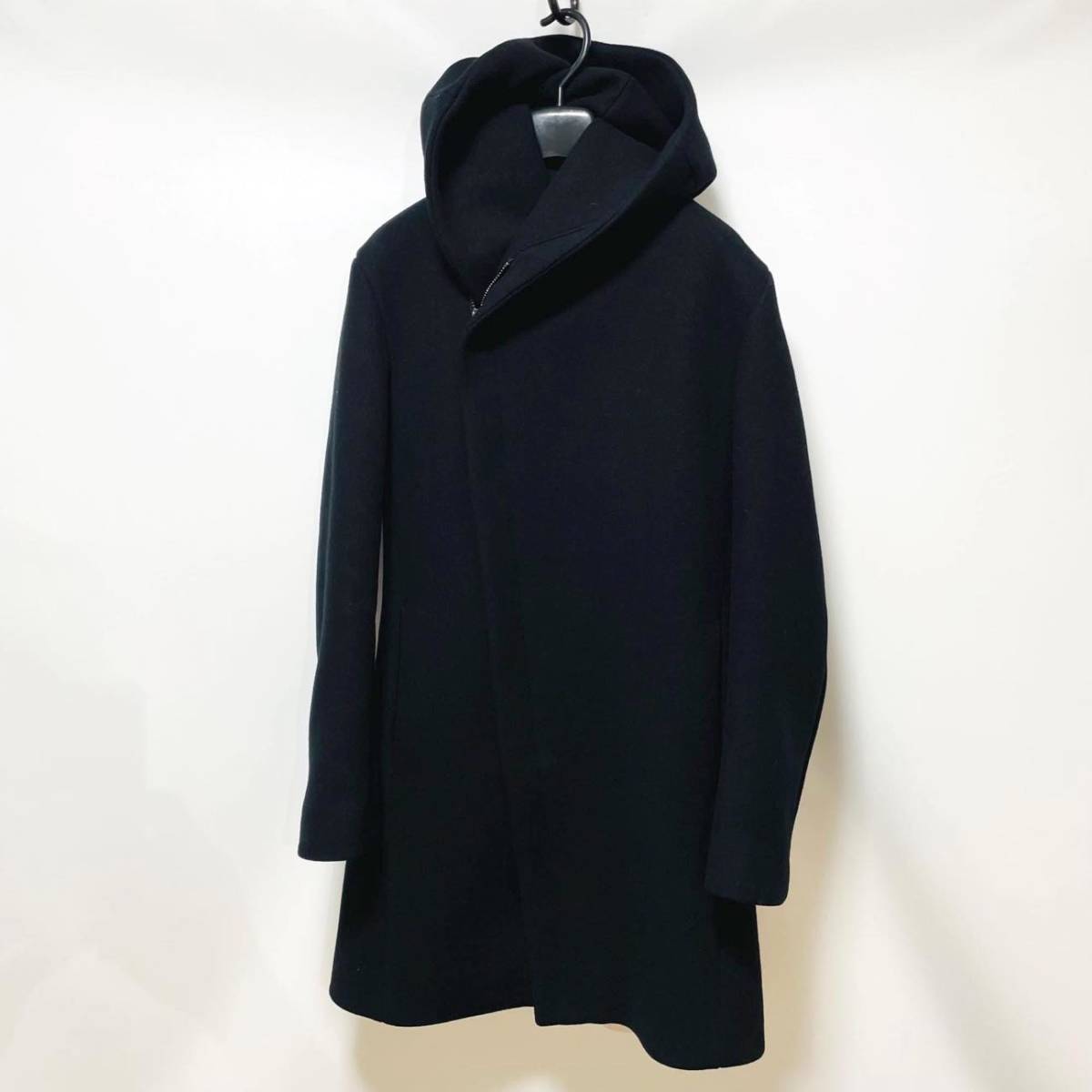 良品 junhashimoto ジュンハシモト WRAP COAT ウールメルトンラップ 