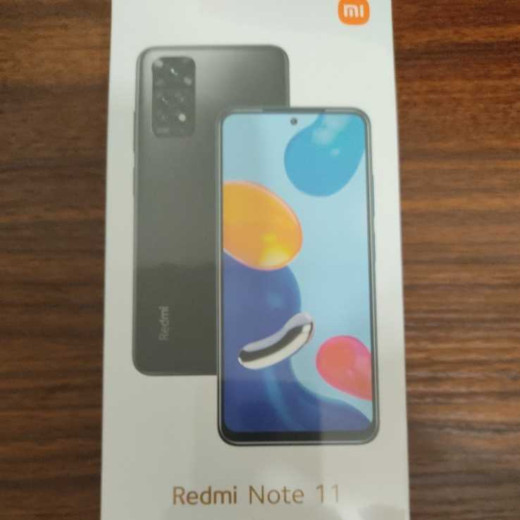 [新品未開封]Xiaomi (シャオミ) Xiaomi Redmi Note 11 (SIMフリー版) グラファイトグレー REDMINOTE 11/GR_1