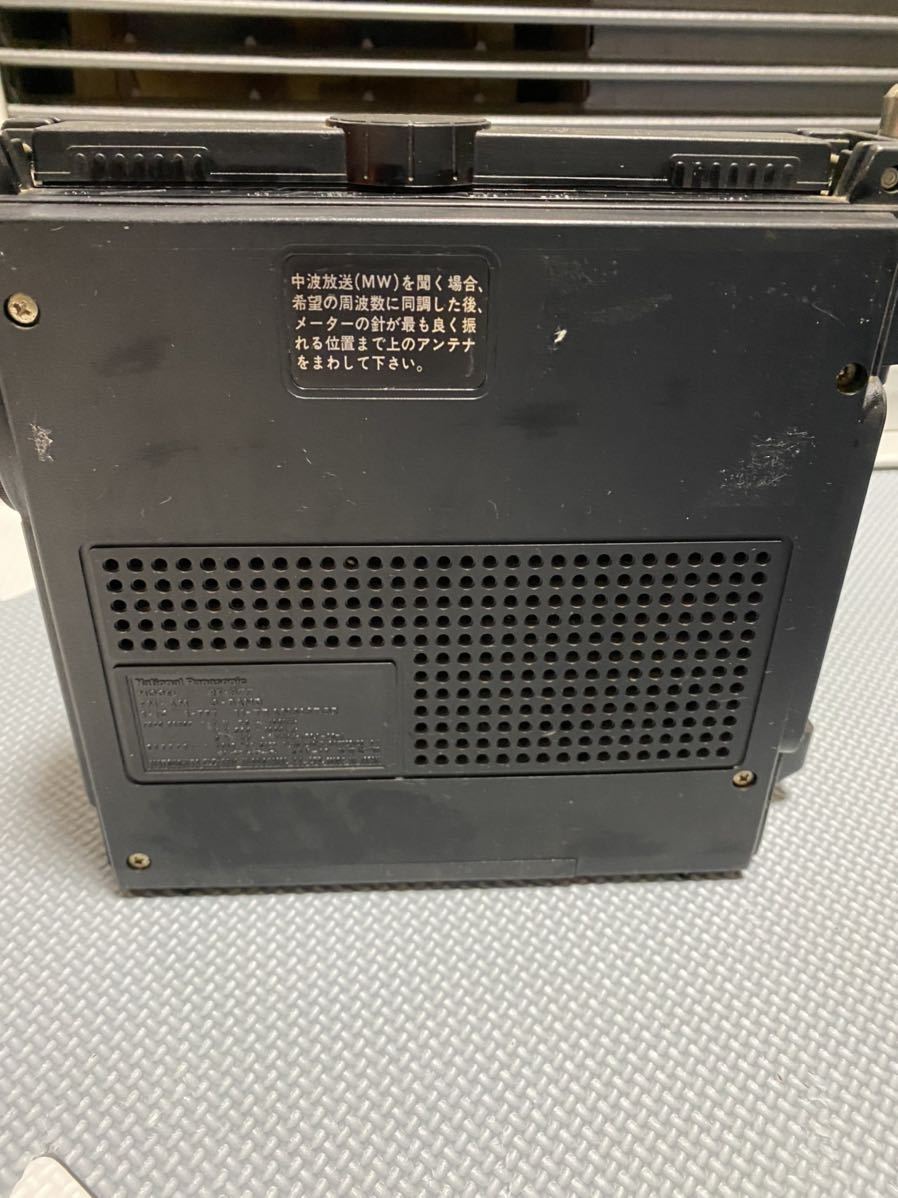 Panasonic RF-877 National Cougar NO.7 FM⁄AM 0 Band Radio Black