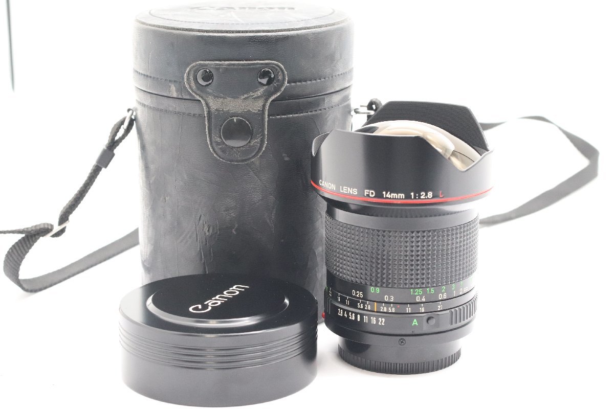 CANON キャノン NEW FD 14mm F2.8 L 単焦点レンズ カメラレンズ 一眼レフ MF 超広角 40784-Y