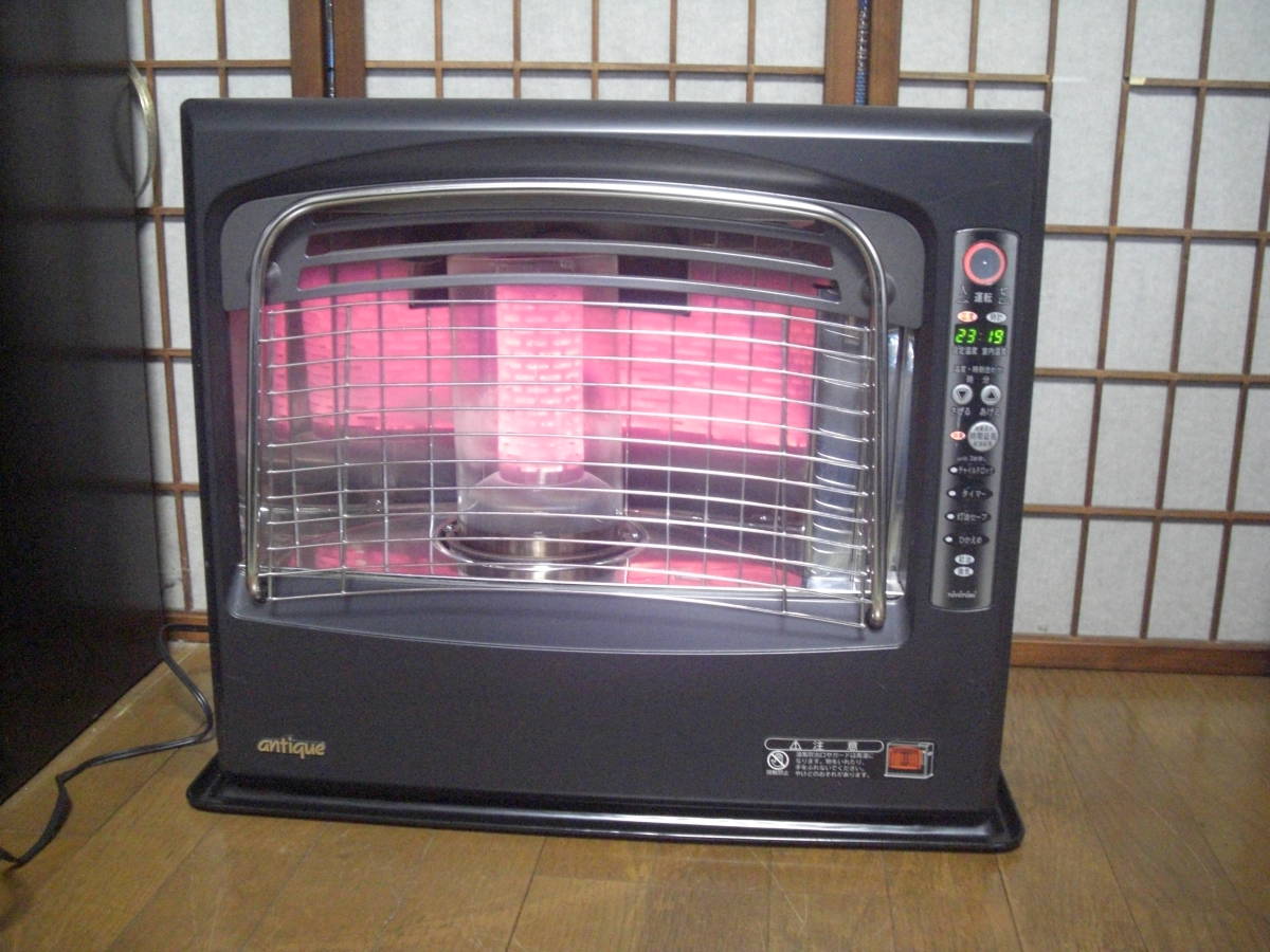 TOYOTOMI　アンティーク 遠赤・赤外線ファンヒーター LR-38 美品 冷暖房・空調 TOYOTOMI アンティーク 遠赤・赤外線ファンヒーター LR