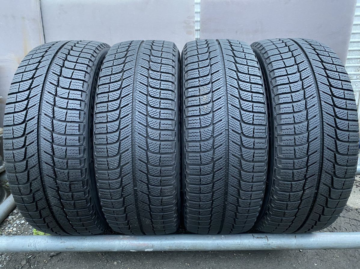 送料込　バリ山　ミシュラン　スタッドレス4本セット　205/55r16　他 205/55R16 2017年製 バリ山 ミシュラン MICHELIN X-ICE スタッドレス