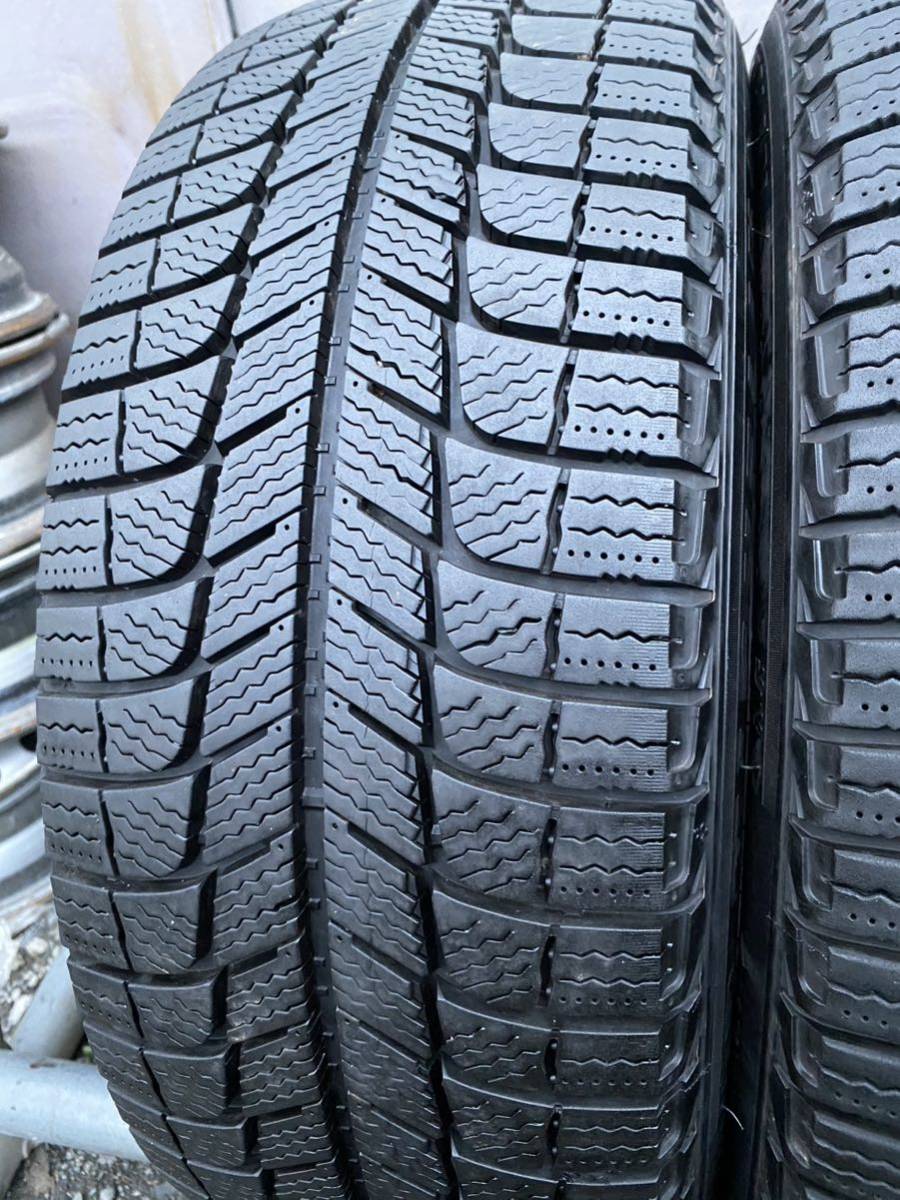 送料込　バリ山　ミシュラン　スタッドレス4本セット　205/55r16　他 205/55R16 2017年製 バリ山 ミシュラン MICHELIN X-ICE スタッドレス
