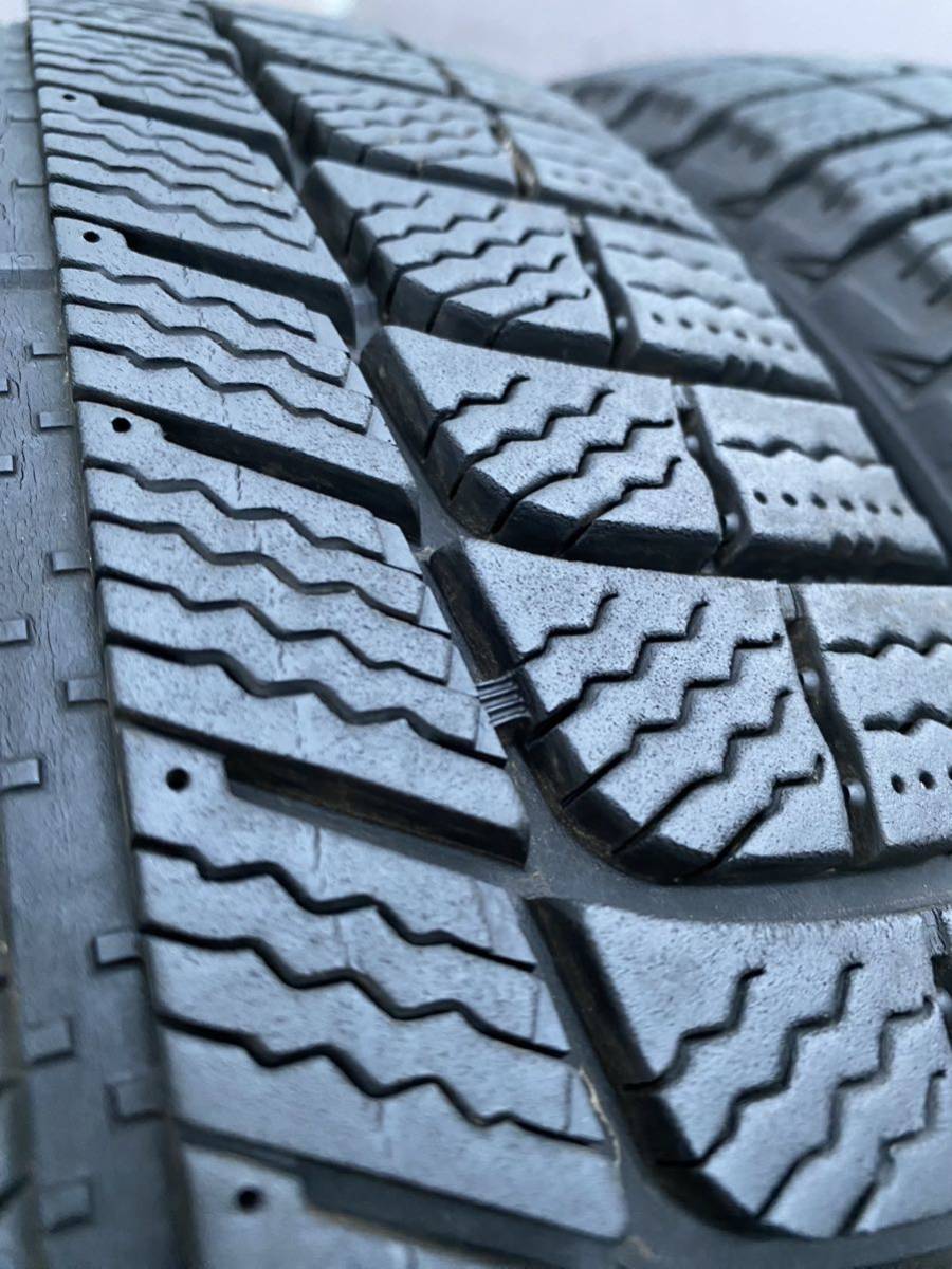 205/55R16 2017年製 バリ山 ミシュラン MICHELIN X-ICE スタッドレス