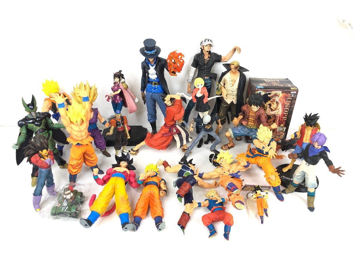 ワンピース ドラゴンボール フィギュア まとめ売り 1円スタート 大量