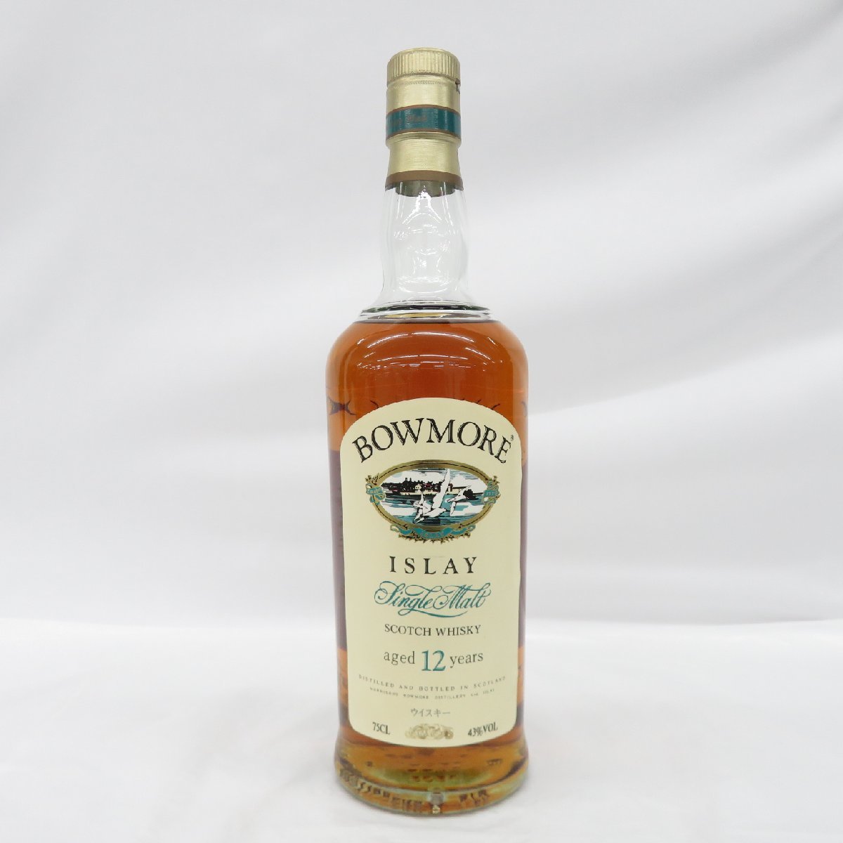 未開栓】BOWMORE ボウモア 12年 カモメラベル シングルモルト