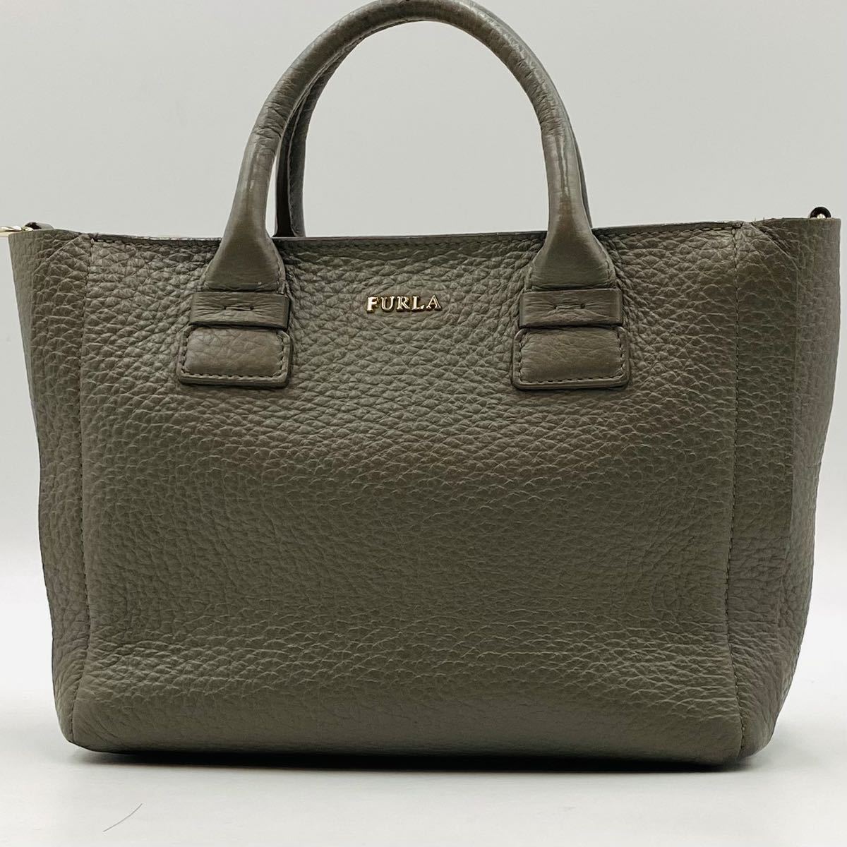 1円 〜入手困難品定価12万円 希少色 フルラ FURLA トート