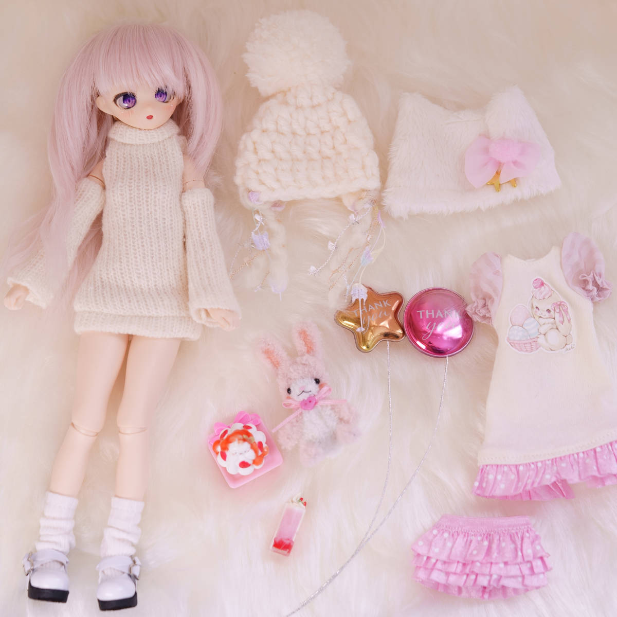 PARABOX NETSHOP]toppage パラボックス | MochiDollPARABOX プチ姫カスタムヘッド＋アイ1組＋ プチ姫 NETSHOP]プチ姫彩色済みヘッド A ホワイティ ヒカリヘッド カスタムヘッド 7&frasl;15迄お値下 PARADOLL プチ姫・ドール販売 PARABOX中野