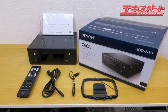 最新作，大人気 DENON デノン CEOL RCD-N10 ネットワーク CDレシーバー ブラック 2022年製 極 戸塚店(DENON)｜売買されたオークション情報、yahooの商品情報をアーカイブ公開 - オークファン DENON