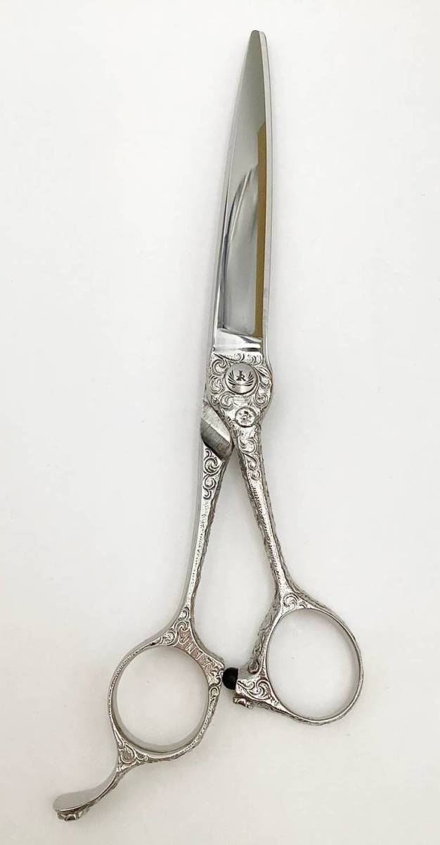 【明日までの出品】【定価26万】　ナルトシザー　RKダイタックⅡ 6.5インチ 鋏 NARUTO SCISSORS ナルトシザー RKダイタック唐草 鋏 ハサミ 桐箱付
