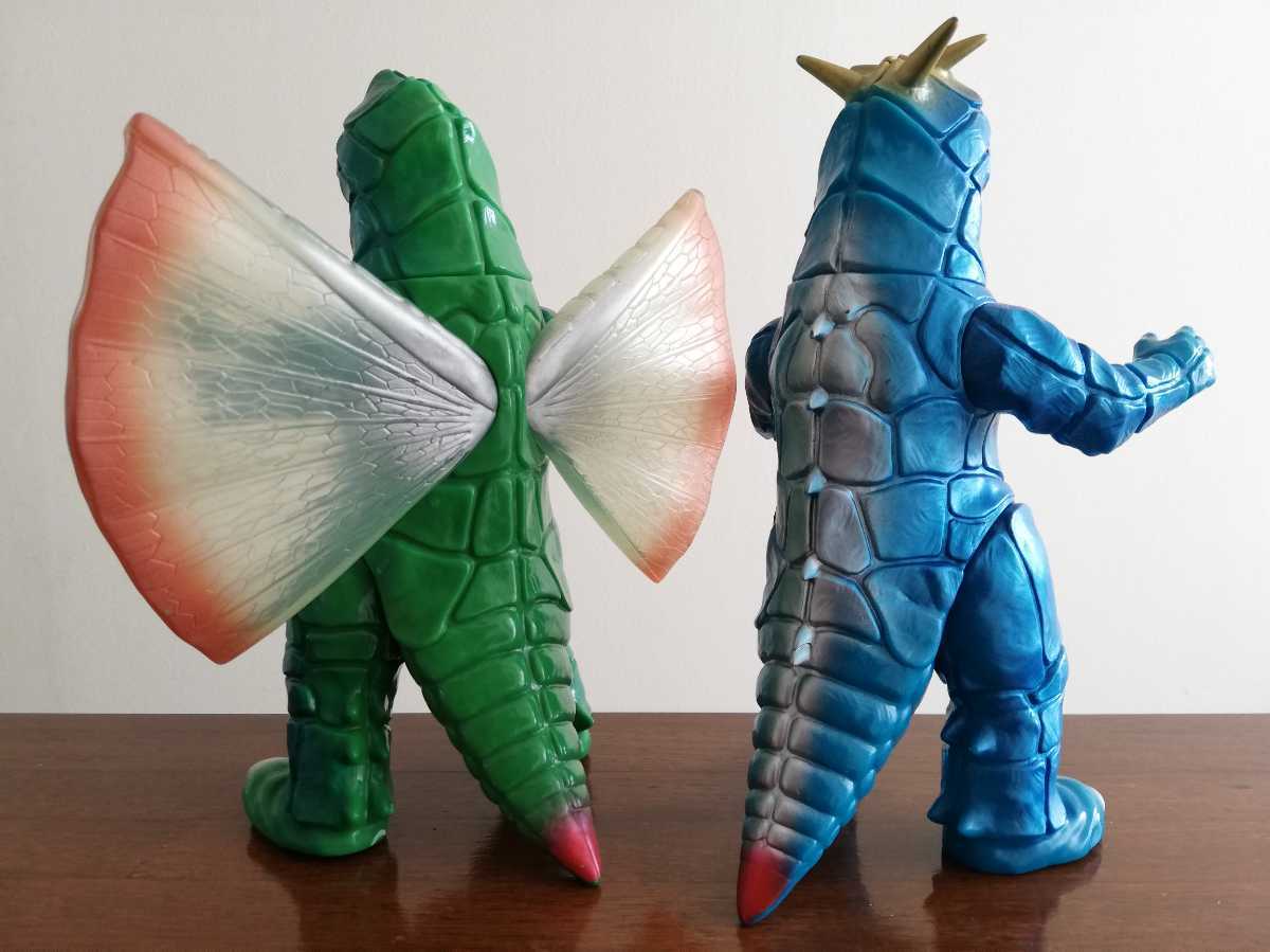 やまなや 怪獣郷 彗星怪獣 ソフビ ドラコ 再生 マン - | ブラック 再生