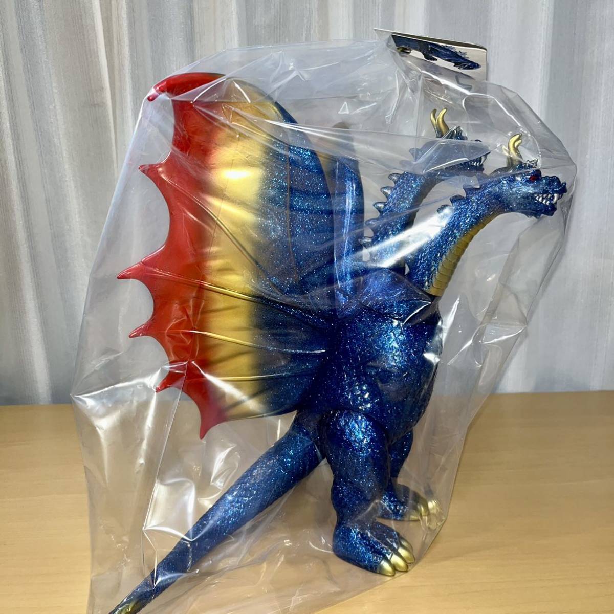 マルサン キングギドラ Blue Glitter ブルー 青ラメ King Ghidorah 