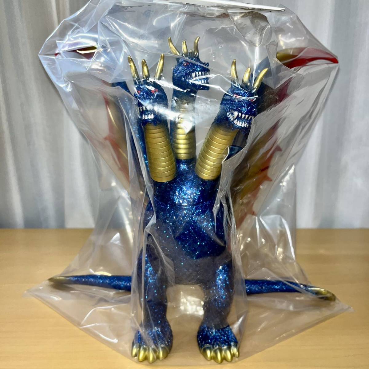 マルサン キングギドラ Blue Glitter ブルー 青ラメ King Ghidorah